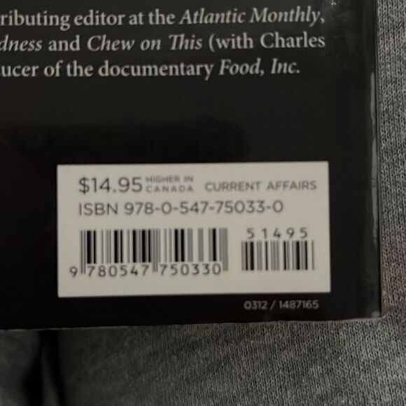 Fast Food Nation Book. Best Seller. Fun Book about eating fast food. - Picture 3 of 3